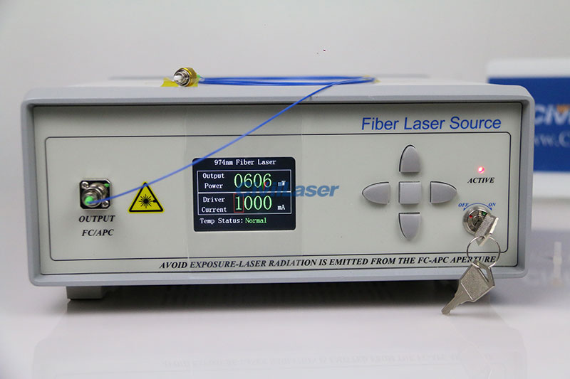 SM fiber coupled laser